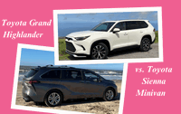 Toyota Grand Highlander vs. Toyota Sienna: Which Hybrid is Best for Families?